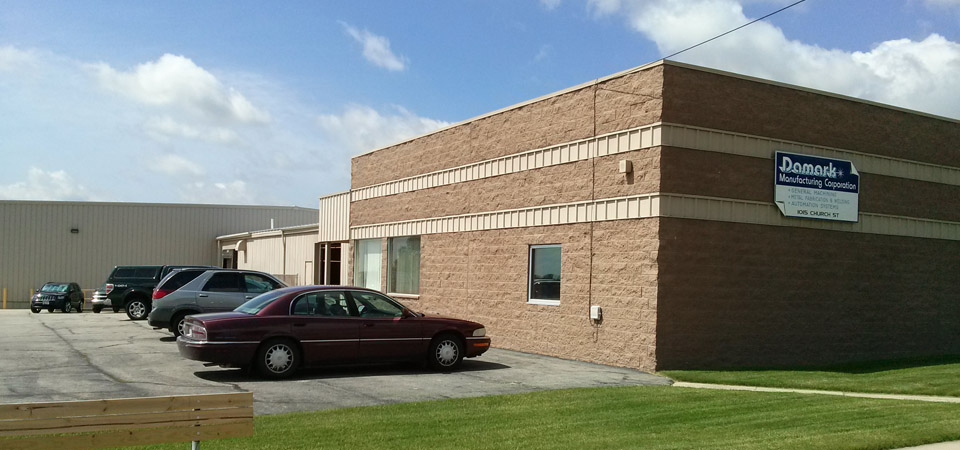 Damark Manufacturing headquarters building in Lomira, WI